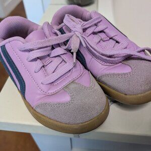 Cat and jack purple sneakers girls size 13